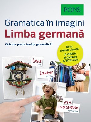 cover image of Gramatica in imagini. Limba germană